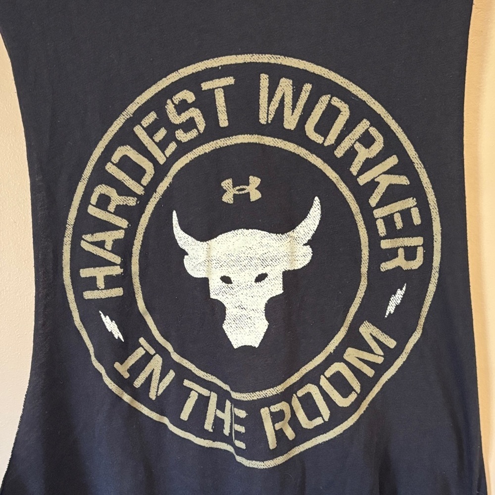Under Armour Black Tank Project Rock - Picture 3 of 9